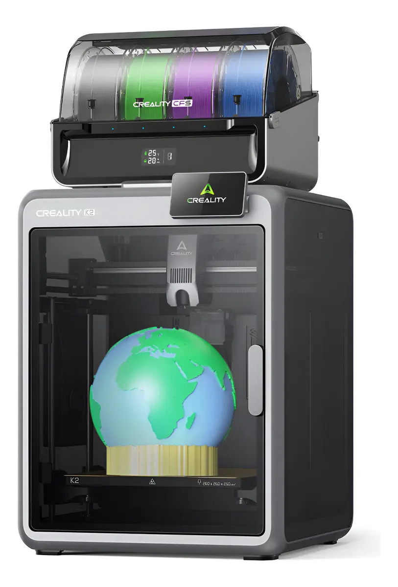 Imagem 1 de 10 de Impressora 3d Creality K2 Combo Com Cfs Multicolor, 600 Mm/s