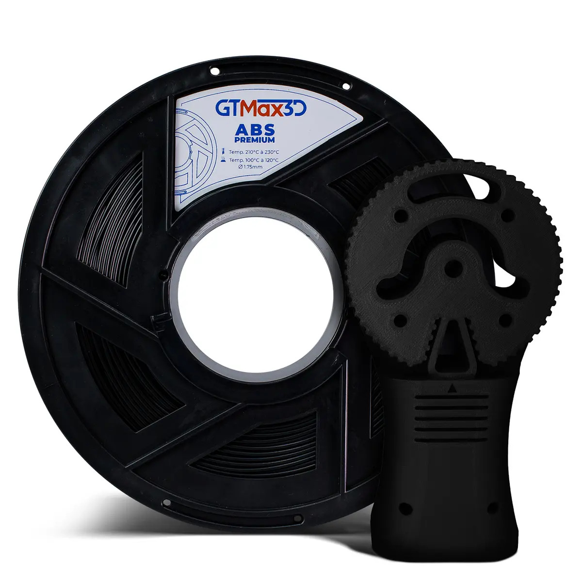Imagem 1 de 3 de Filamento Abs Speed 1,75mm 1 Kg - Impressora 3d - Preto - Gtmax3d