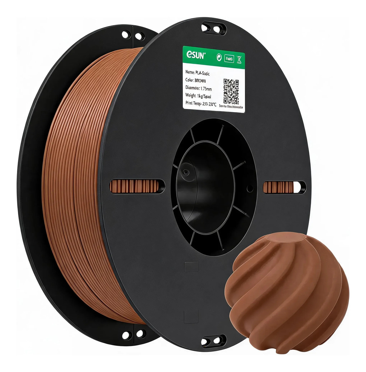 Imagem 1 de 5 de Filamento Pla Basic Esun 1kg Para Impressora 3d