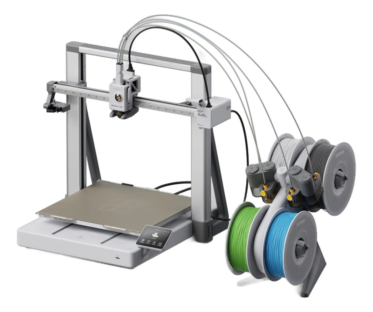 Imagem 1 de 7 de Impressora 3d Bambu Lab A2l Combo - A2l + Ams Lite (combo))