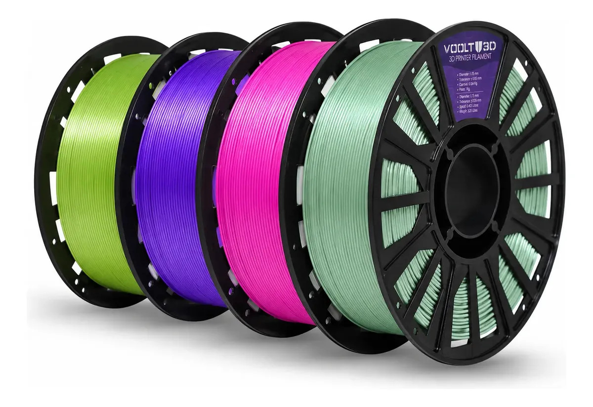Imagem 1 de 2 de Filamento Pla Outlet 1kg 1,75mm Cor Sortida Voolt3D