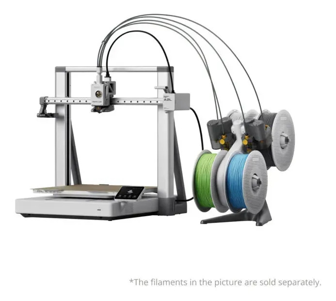 Imagem 1 de 8 de Impressora 3d Bambu Lab A2l Combo Com Ams Lite - 127v