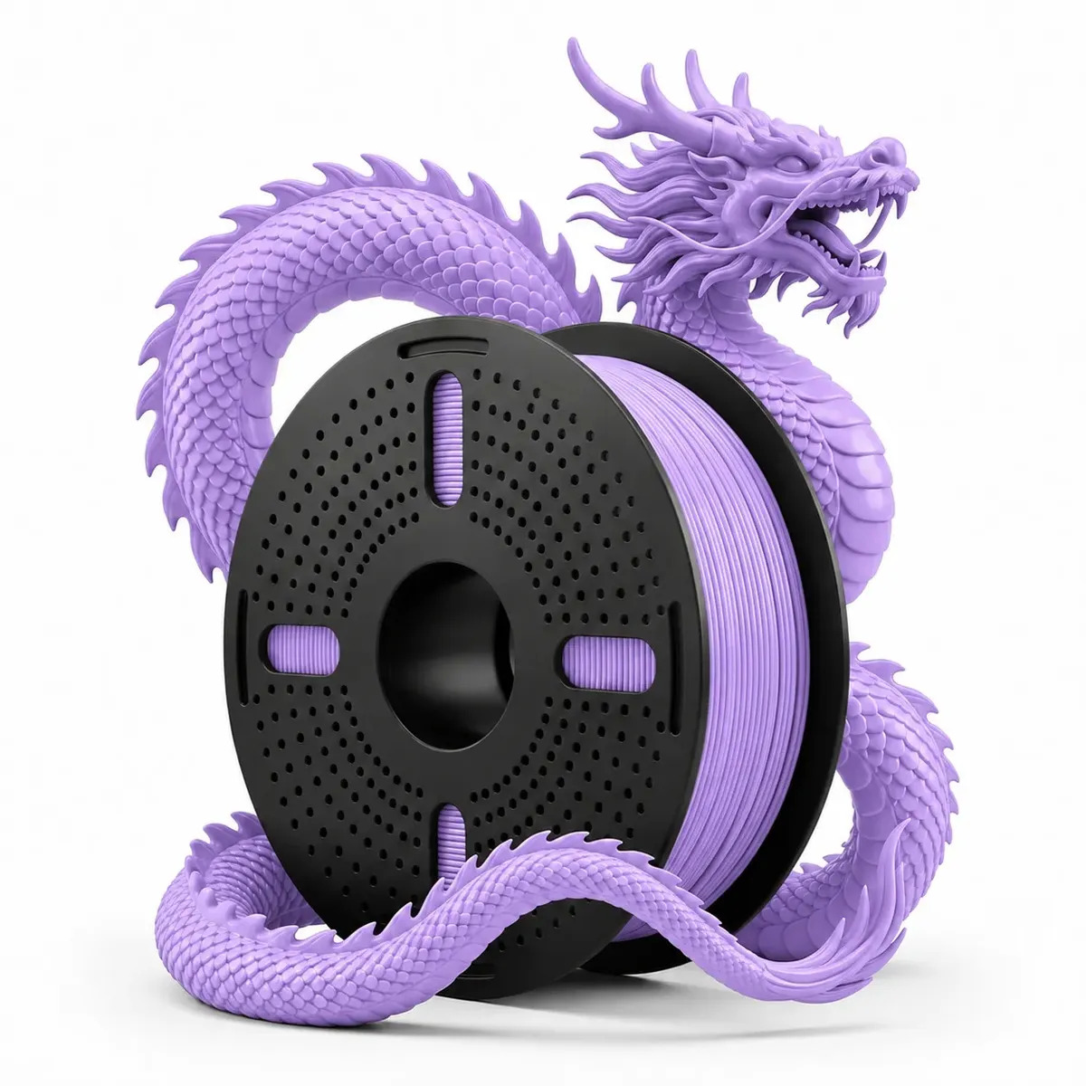 Imagem 1 de 4 de Filamento Impressora 3d Print Pulse Pla 1.75mm Cor: Lilas