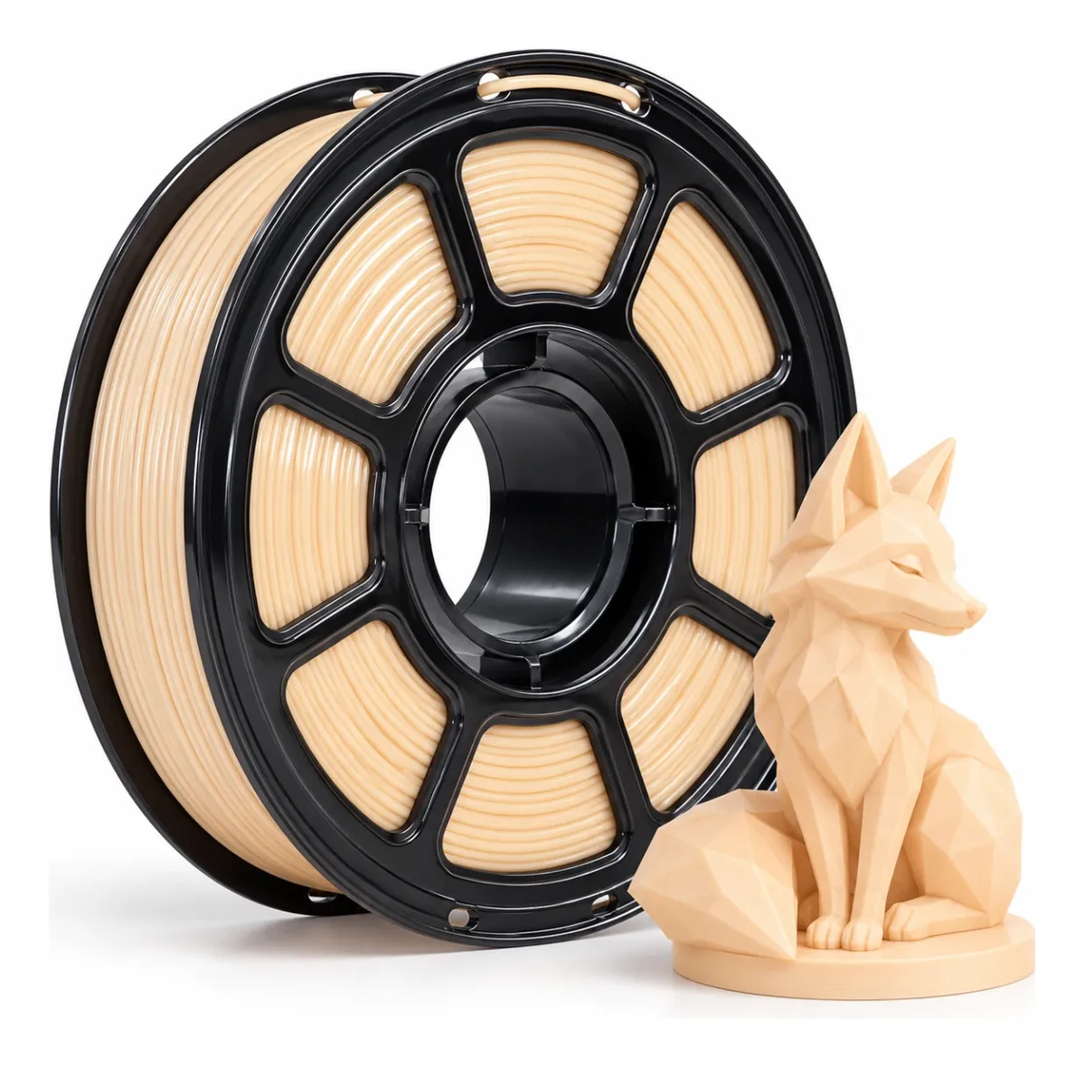 Imagem 1 de 10 de Filamento Pla Plus Cor Pele Skin 1,75mm 1kg Impressão 3d