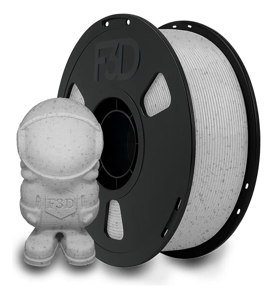 Imagem 1 de 7 de Filamento Pla Premium 1kg Granito High Speed Impressora 3d