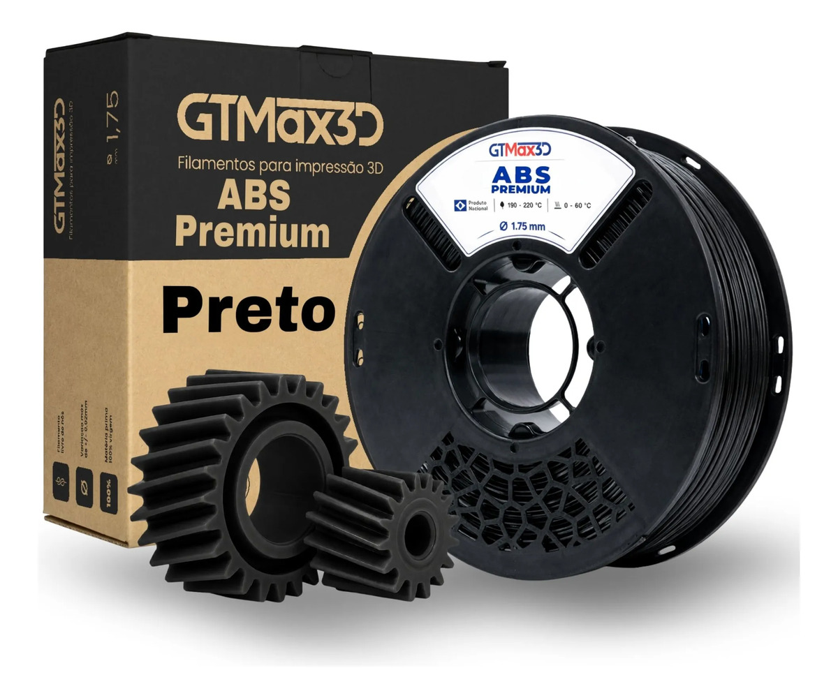 Imagem 1 de 12 de Filamento Abs Premium 1kg 1,75mm Impressão 3d Várias Cores
