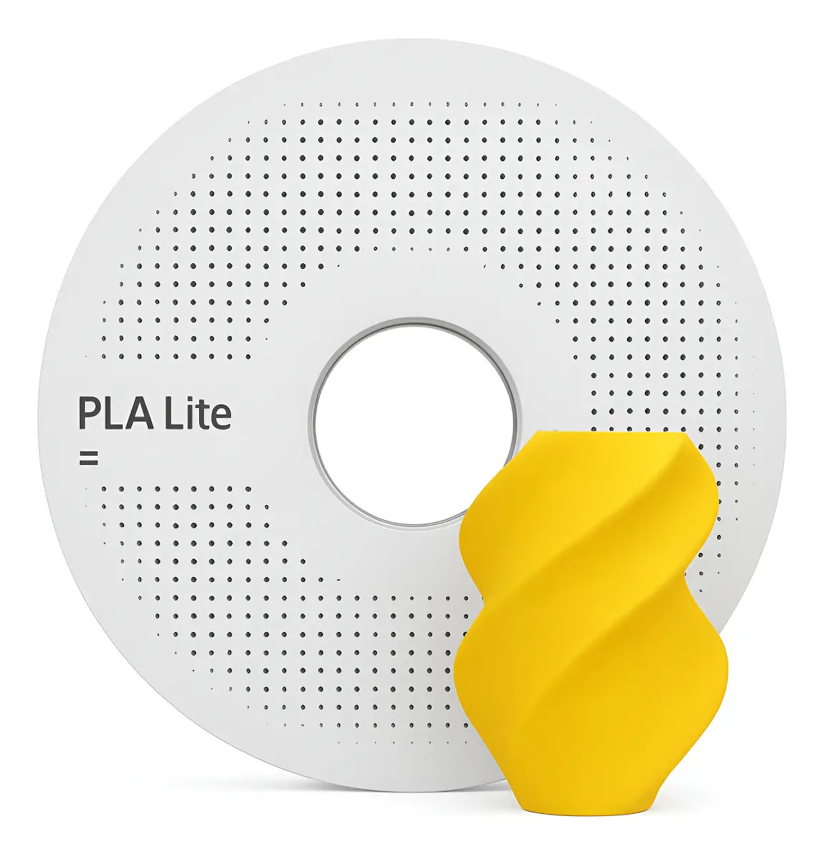Imagem 1 de 5 de Filamento 3d Bambu Lab Pla Lite 1kg C/ Carretel Cores Cor Amarelo