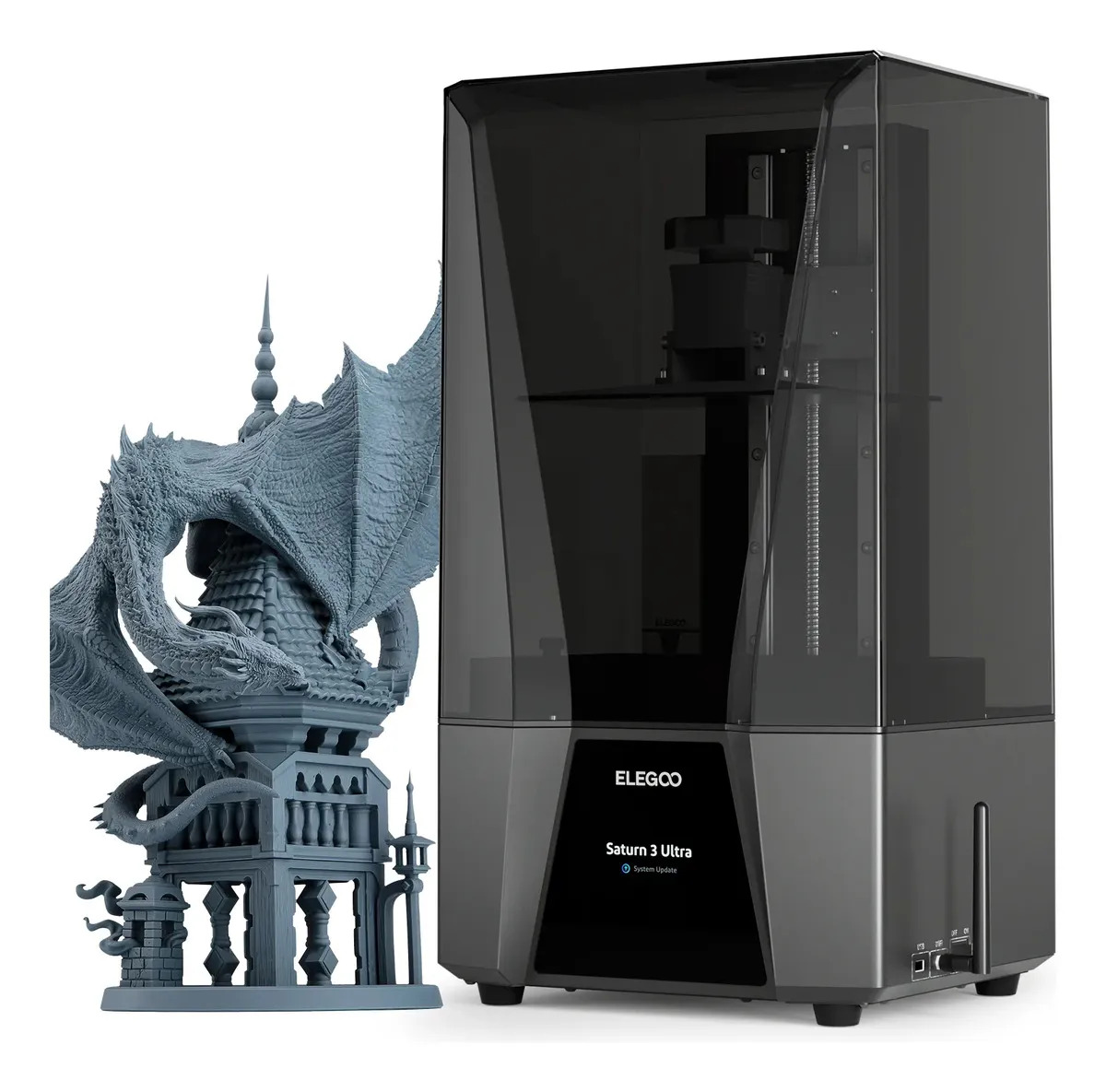 Imagem 1 de 9 de Impressora 3D Elegoo Saturn 3 Ultra 12k SLA Cor Preto