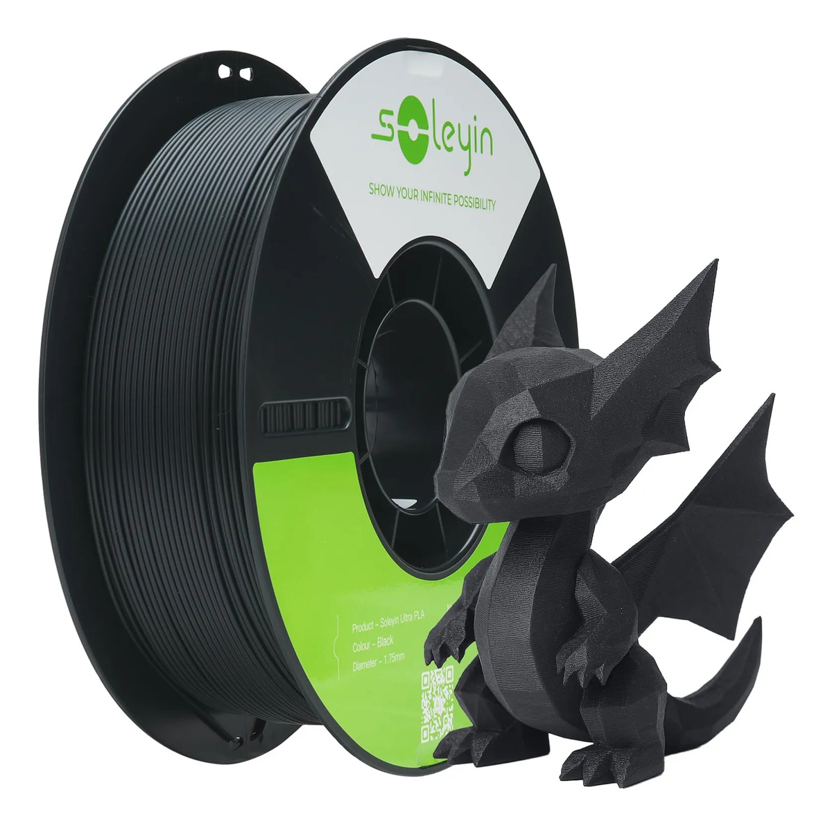 Imagem 1 de 9 de Filamento Creality Soleyin Ultra Pla 1kg 1.75mm-varias Cores
