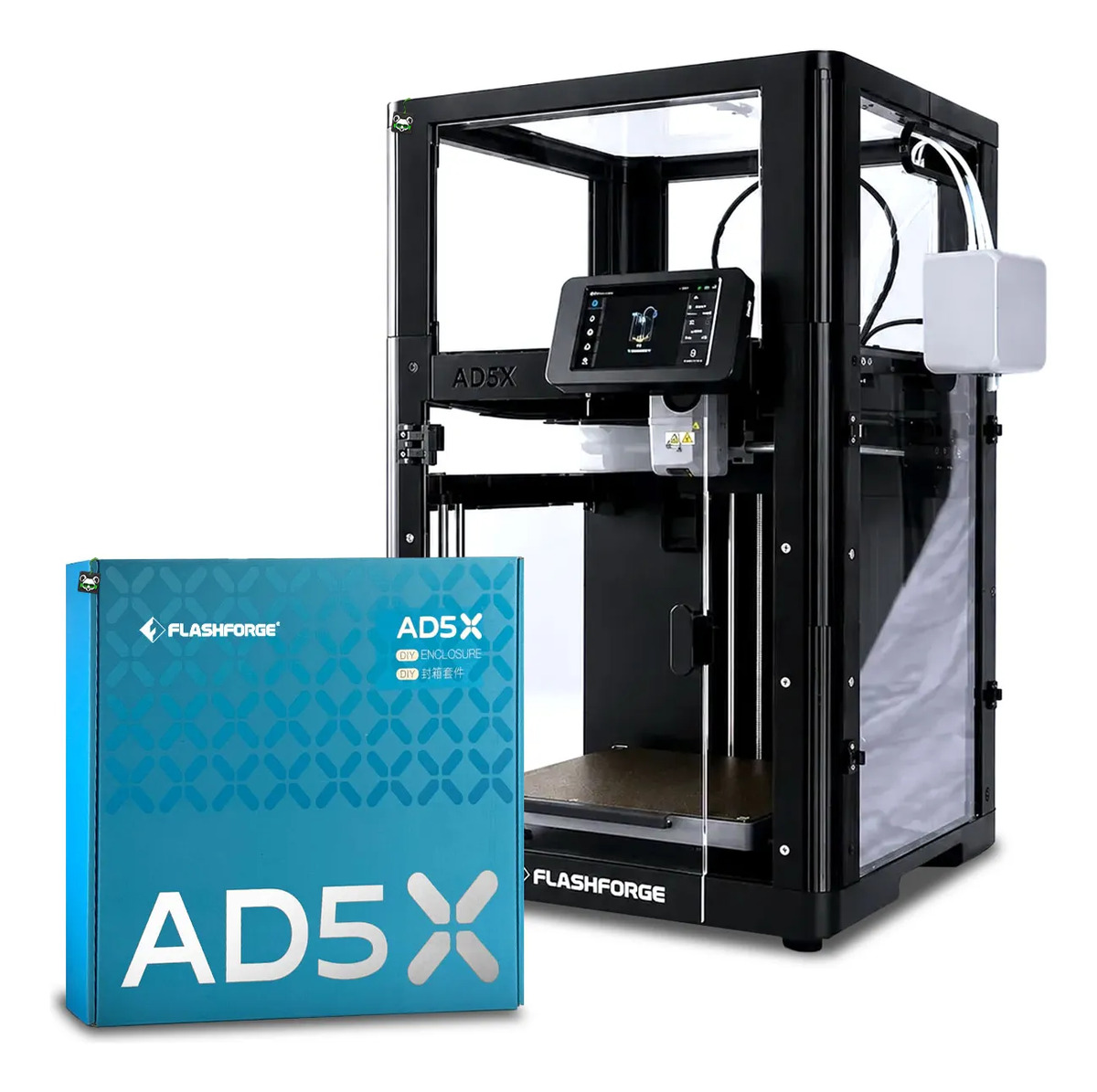 Imagem 1 de 7 de Impressora 3d Flashforge Ad5x Corexy + Kit Fechamento