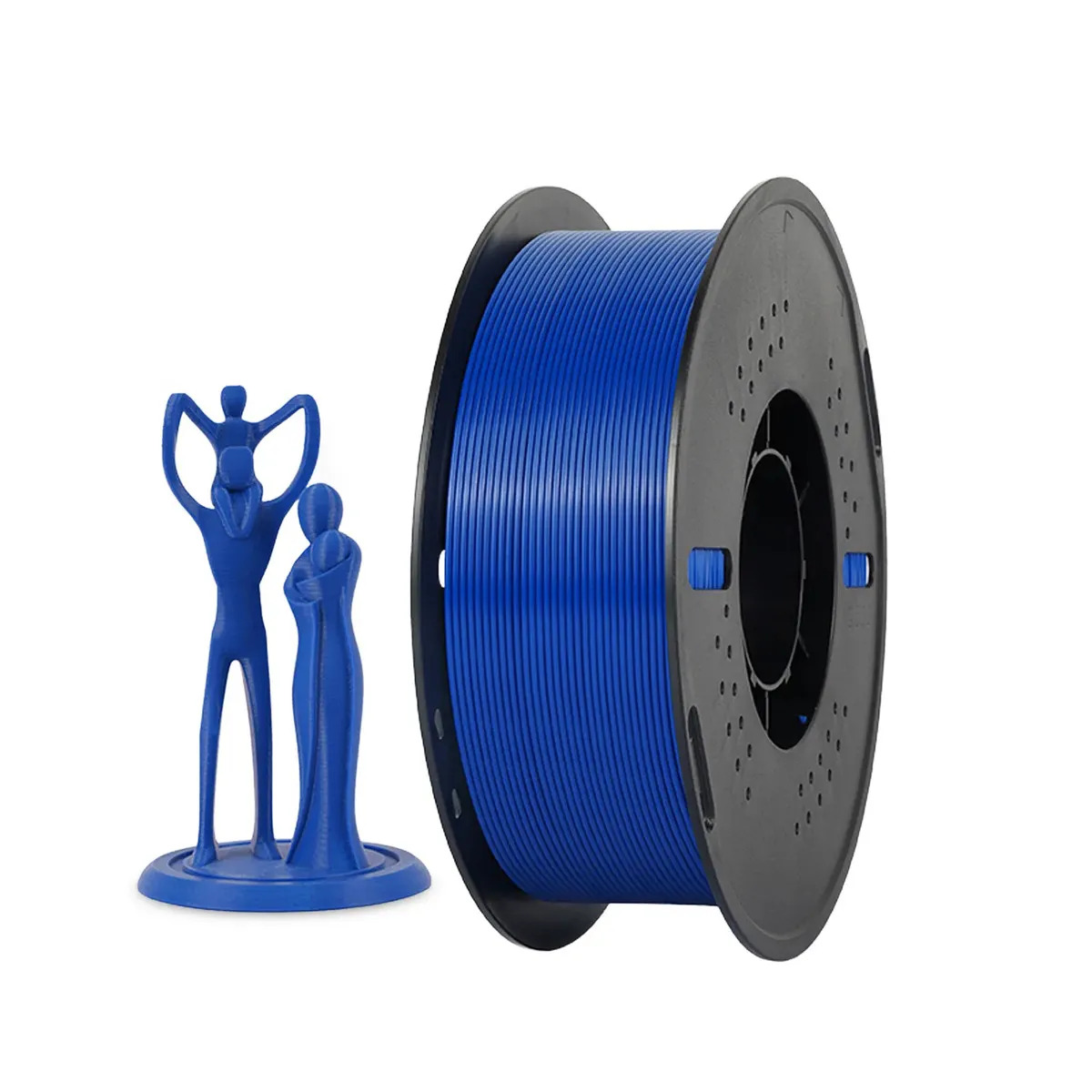 Imagem 1 de 8 de Filamento PETG 1.75mm 1kg para Impressora 3D – Cores Azul, Alta Precisão e Baixa Tolerância