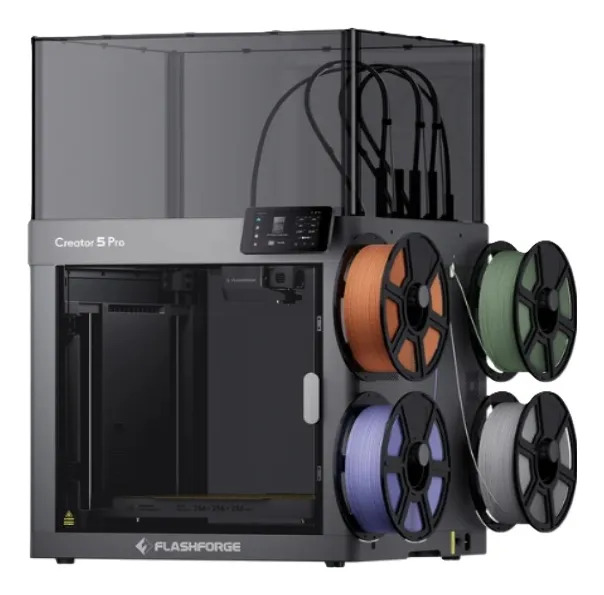 Imagem 1 de 4 de Impressora 3d Flashforge Creator 5 Pro Multicolor 4 Bicos