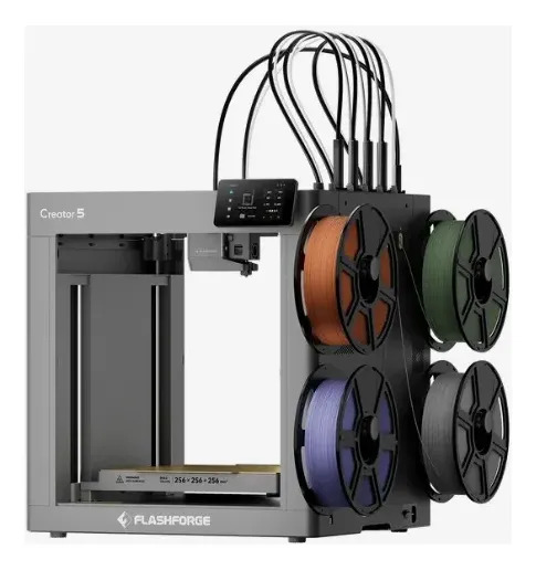 Imagem 1 de 6 de Impressora 3d Flashforge Creator 5 Multicolor Com 4 Bicos
