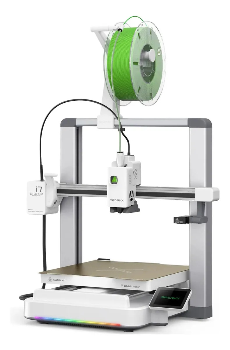 Imagem 1 de 9 de Impressora 3D multicolorida de alta velocidade Creality Sparkx I7