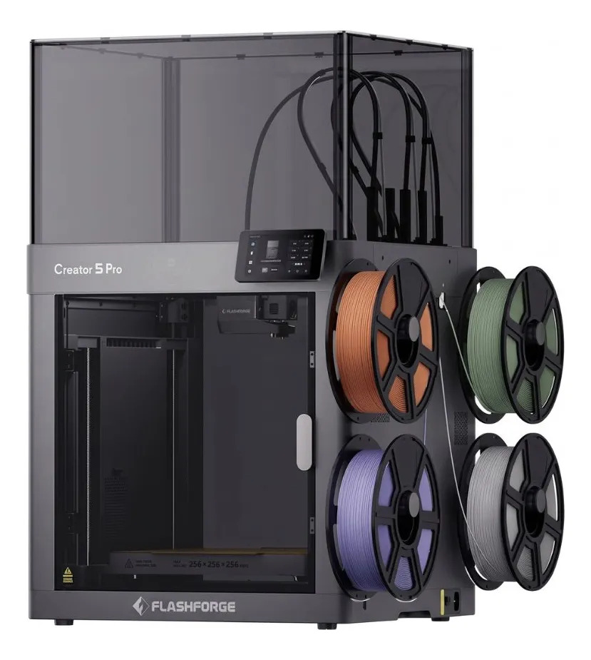 Imagem 1 de 10 de Flashforge Impressora 3d Fechada Creator 5 Pro 220v