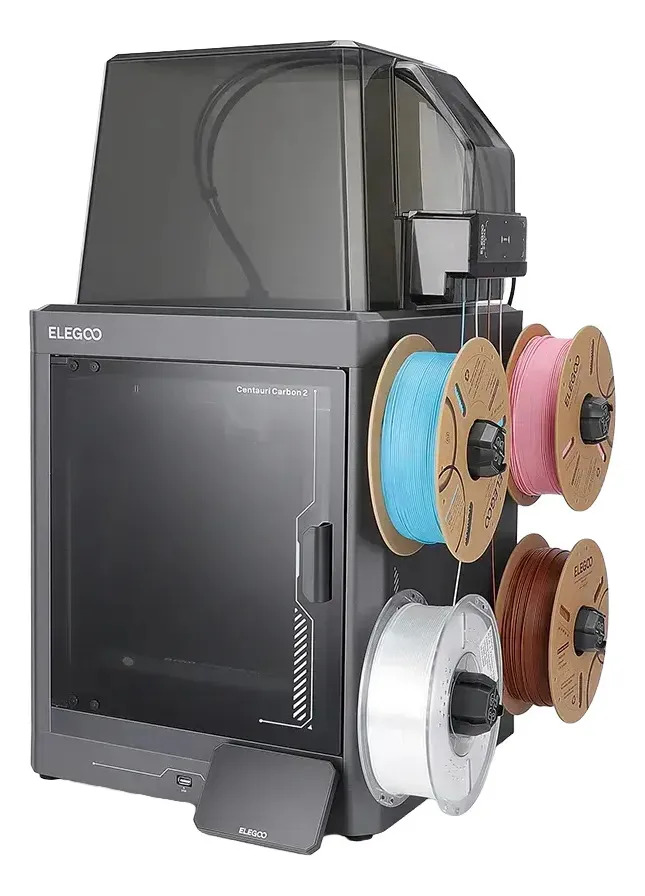 Imagem 1 de 6 de Impressora 3d Elegoo Centauri Carbon 2 Combo Multicolorida Preto