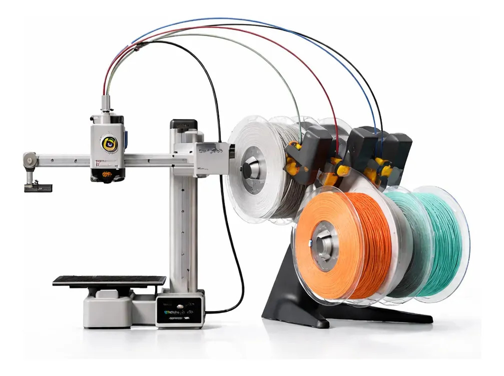 Imagem 1 de 9 de Impressora 3d Bambu Lab A1 Mini Combo Com Ams Lite