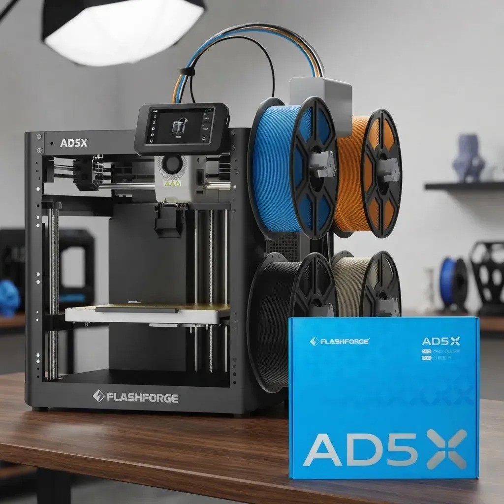 Imagem 1 de 8 de Impressora 3d Flashforge Ad5x Multicolorida